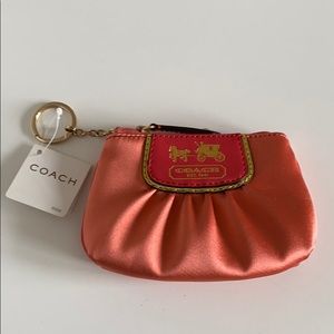 Coach Satin Coin Purse! NEW! Comes in Coach Box